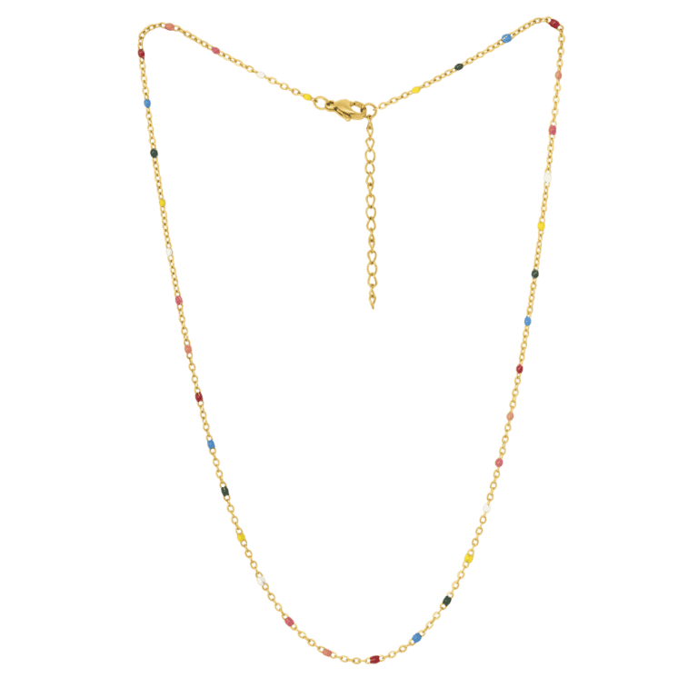 LES POULETTES BIJOUX – Collana Placcata Oro Con Grande Palla Da 12 Mm – Gioiello Artigianale In Cofanetto Regalo