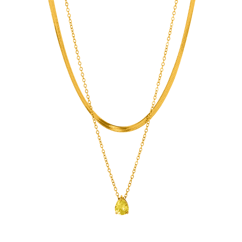 collana citrine